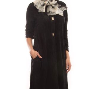 Gretchen Scott Designs Black Jacket with Gold Details